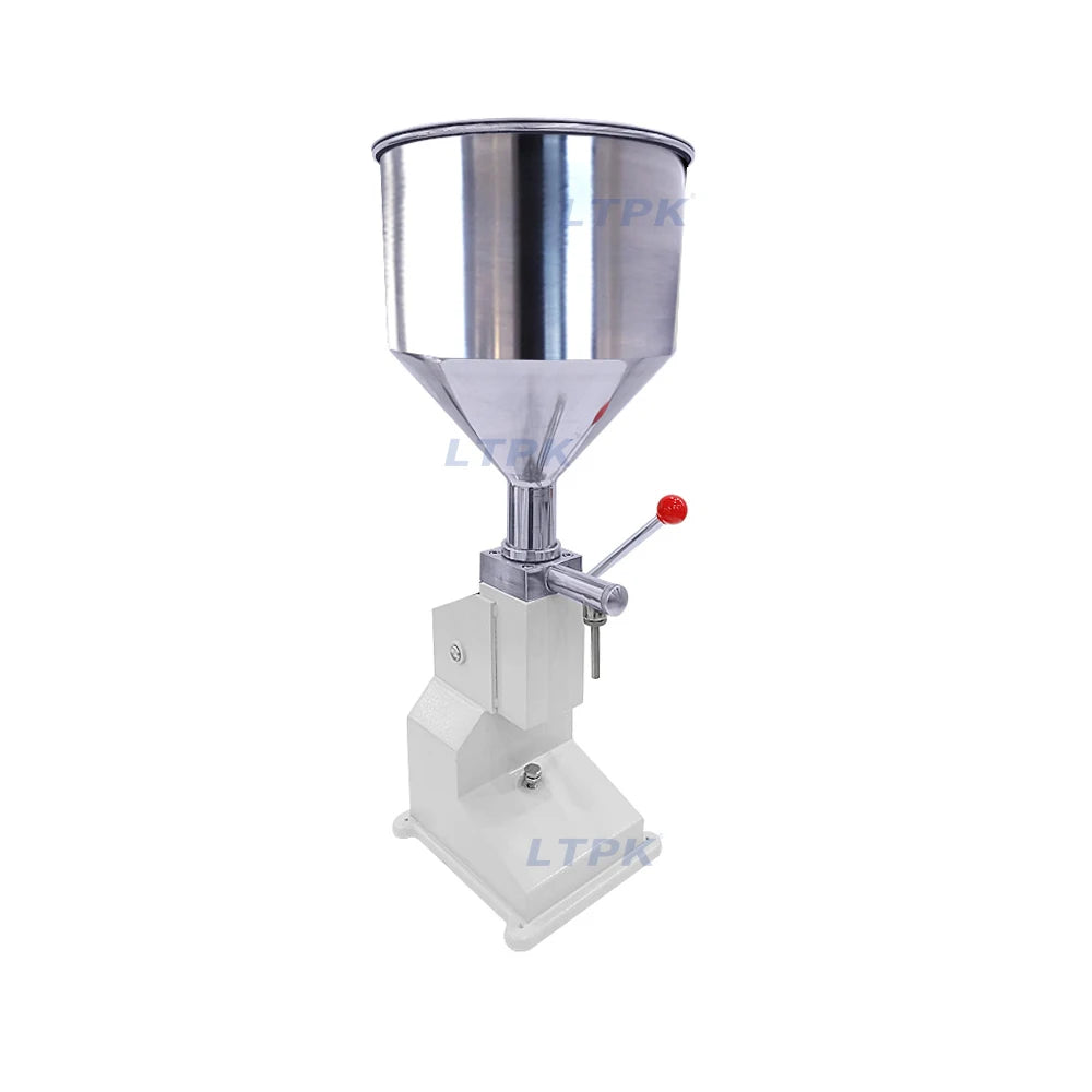A03 50g High Quality Hot Sale Hand Pressure Manual Tomato Sauce Paste Oil Jar Water Liquid Honey Cream Perfume Filling Machine