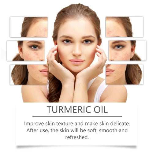 EELHOE Turmeric Essential Oil Hydrating And Repairing Facial Delicate Moisturizing Skin Care Essence