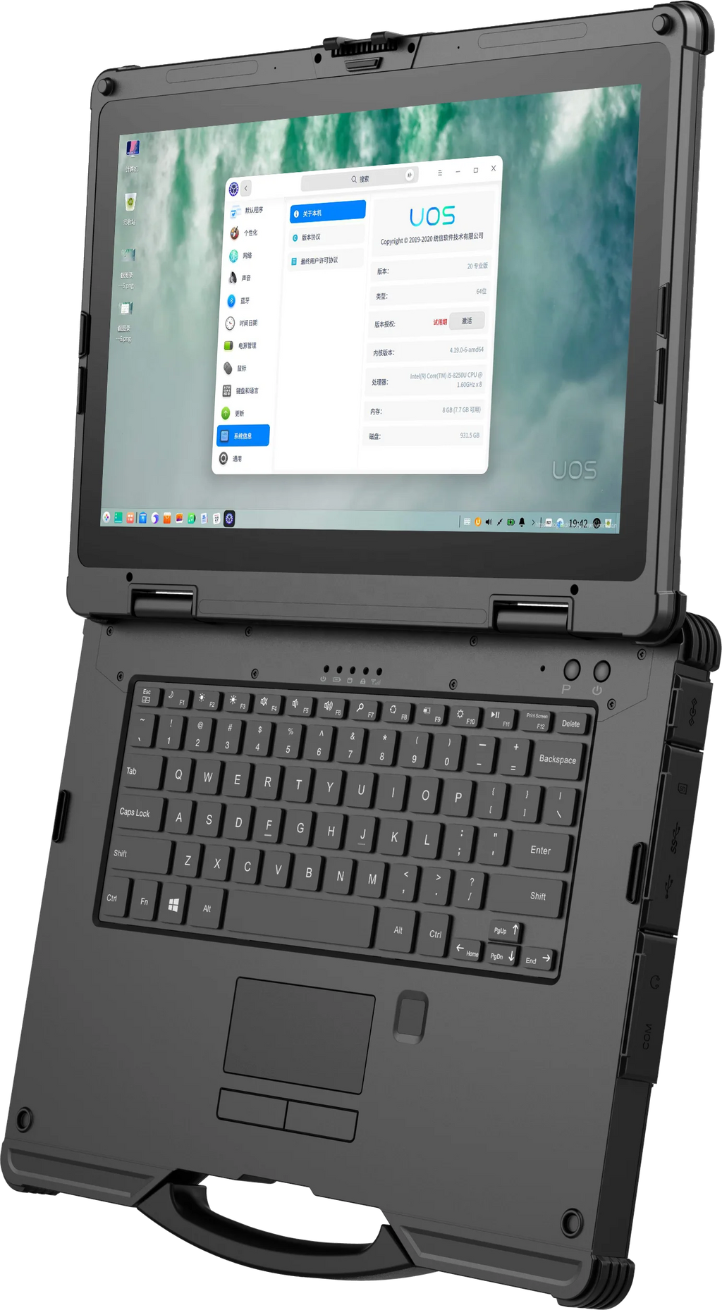 GENZO 14 Inch Fully Laptop Rugged Supplier Notebook Industrial Rugged Tablet Laptop Rugged Laptops