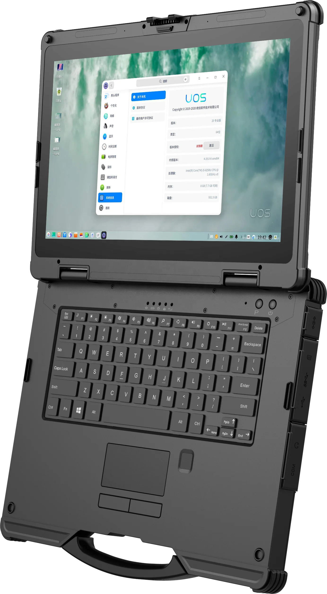 GENZO 14 Inch Fully Laptop Rugged Supplier Notebook Industrial Rugged Tablet Laptop Rugged Laptops
