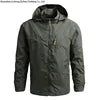 Gorpcore Jacket Men's Tactical Hunting Jacket Men's Autumn Casual Waterproof Windbreaker Men's Coat Pocket Work Clothes
