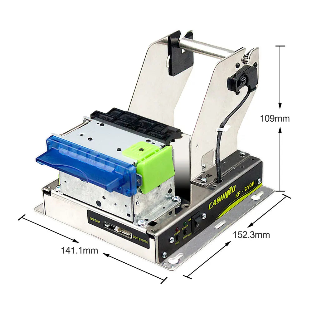 Cashino 2inch 58mm KP-210 Kiosk Thermal Receipt Printer (RS232+USB)