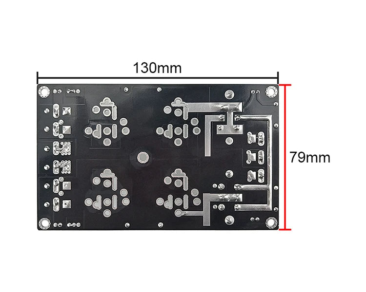 Ghxamp 120A Rectifier Filter Power Supply Board Solder Schottky 35MM Capacitance Rectification Amplifier DIY