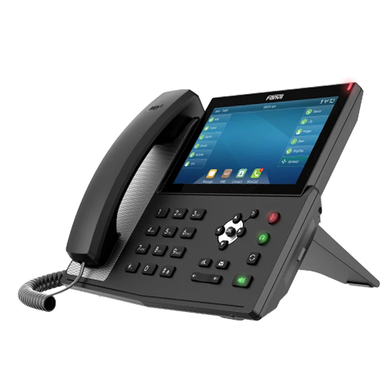 China Factory 7 Inch Screen Enterprise IP Phone Elegant Designed with Cutting-edge Telephony WIFI BT 20line Fanvil X7 Sip Phone