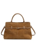 Maillard Fashion Matte Leather 2025 New Large Capacity Single Shoulder Handbag Crossbody Bag Tote Genuine Leather Women's Bag