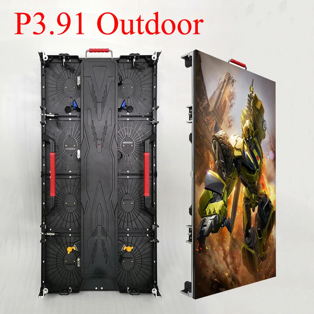 LED stage rental screen 500X1000mm panel P3.9 outdoor high brightness LED matrix screen factory customization