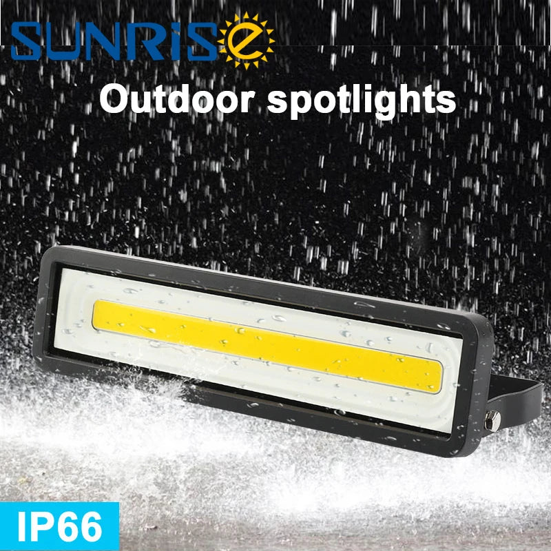 220V LED Flood Llight 50W  IP65 Waterproof Landscape Outdoor Housing Garden Lighting Wall Lamp Reflector Project Floodlight