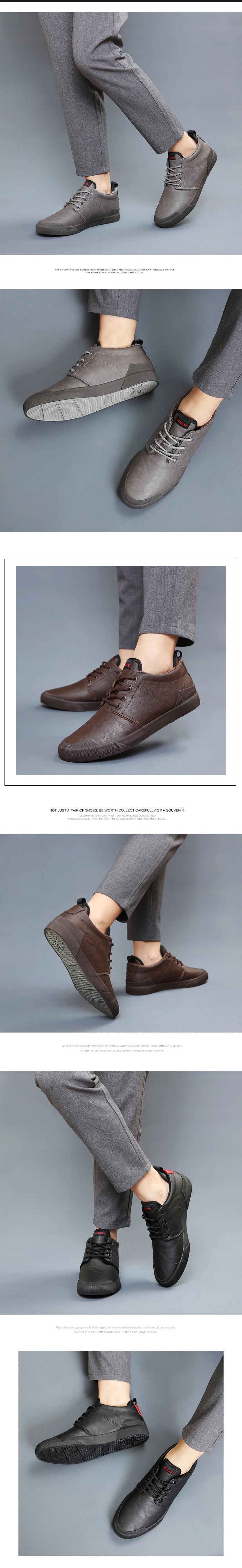 2020 Men's Winter Fashion Sneakers Man Casual Shoes Breathable Men Shoes Big size Office Footwear Driving Shoes Winter Shoes
