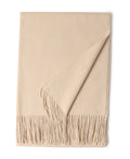 Designer Luxury Fashion Winter Ladies Wool Scarf Stoles Custom Embroidery logo Women Plain Color Wool Scarves Shawl for Women