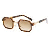2026 Trendy Fashion Sunglasses Unisex Vintage Gradient Irregular Square Frame Green/Gray/White Options UV400 Protection
