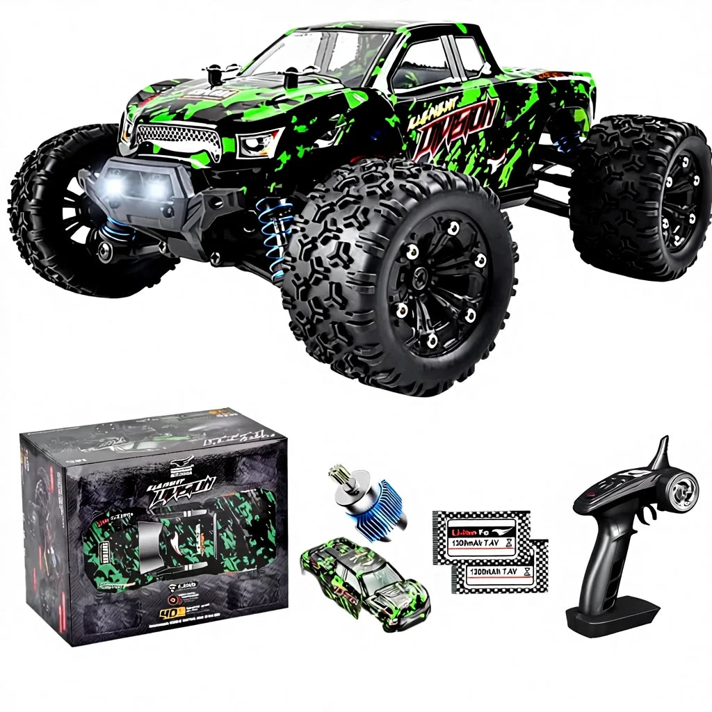 Sanherb 1 18 Scale All Terrain RC Cars 40 KPH High Speed 4WD Electric Vehicle 4-Channel Ready-to-Go Ages 0-3 Waterproof Indoor