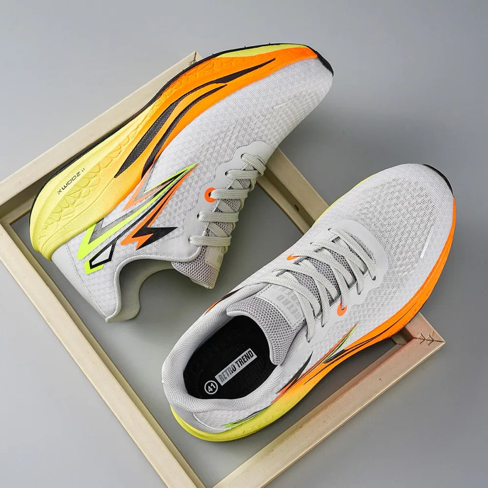 Aerobic Shoes Runners Beginners Anti Fatigue Breathable Lining Arch Support Wide Toe Box Lightweight Outsole Summer Unisex