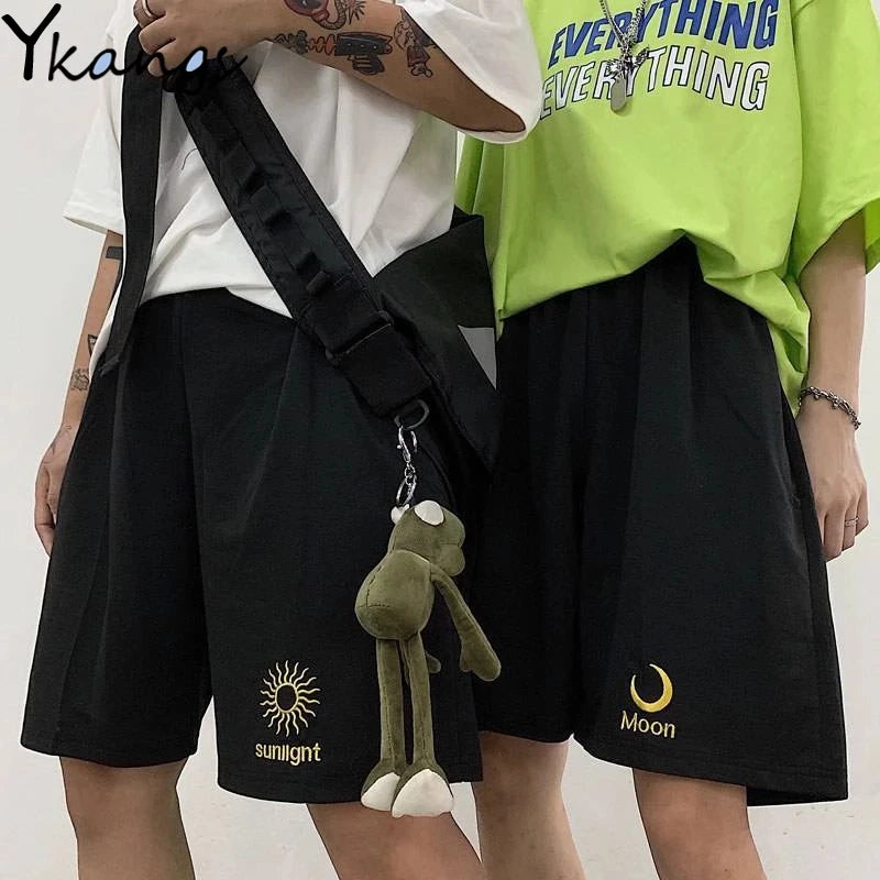 Pocket Casual Denim Shorts Summer Retro Blue Cargo Port Loose Big Pocket Thin Fashion Washed Five Point Casual High Waist Shorts