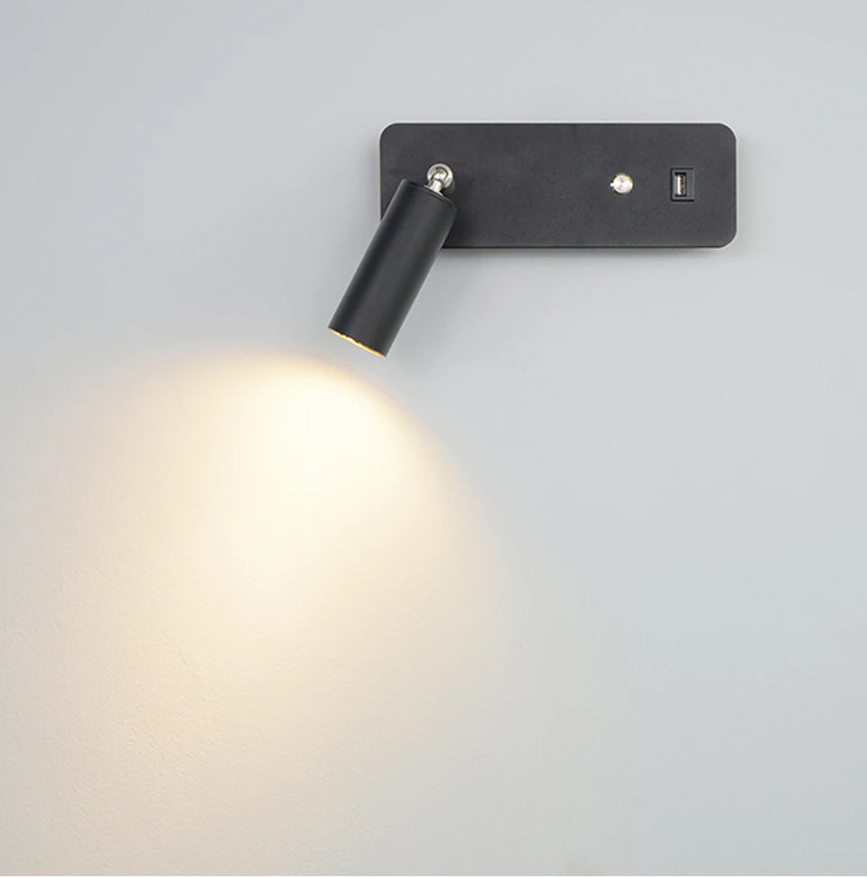 Indoor led wall lamps DC5V USB charge led  wall light bedroom modern wall lamp stair study livingroom sconce