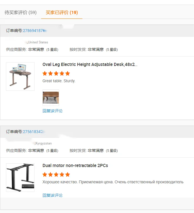 Ready to Ship Standing Desk with Drawer Wireless Charging Cable Management, Height Adjustable Desk in USA Warehouse