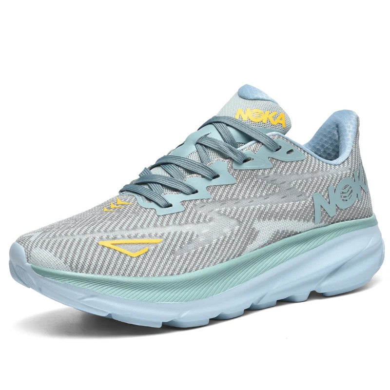 Road Running Minimal Shoes Men's Women's Sneakers Jogger Jogging Platform Stretch Fabric Mesh Athletic Low-top Lace up