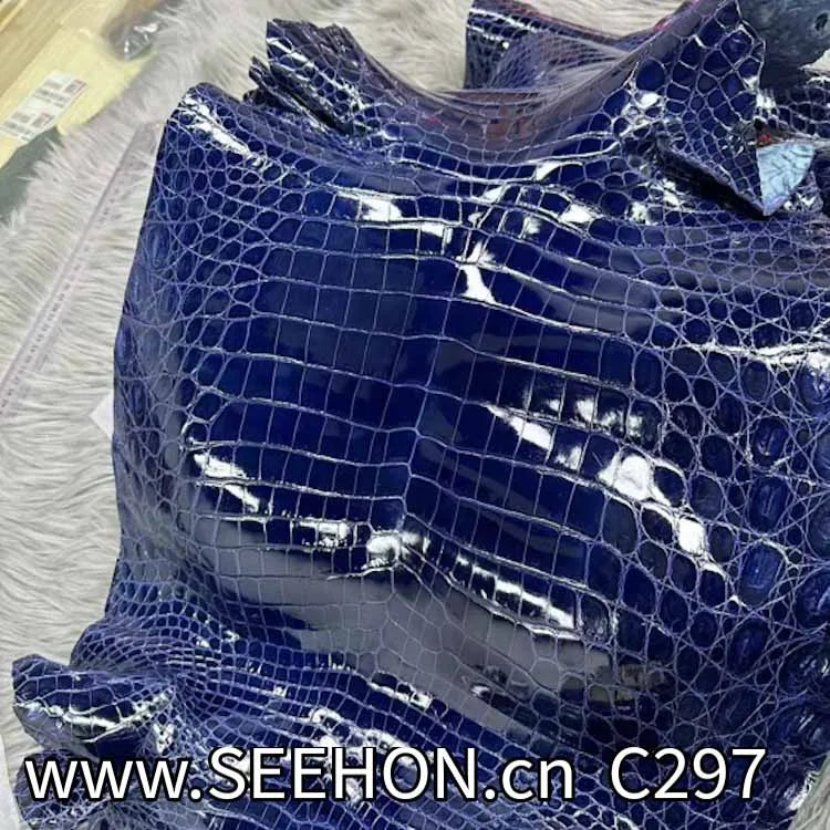 100% Croco Genuine Leather High Quality   Leather Product Genu Premium Premium Crocodile Material Purse