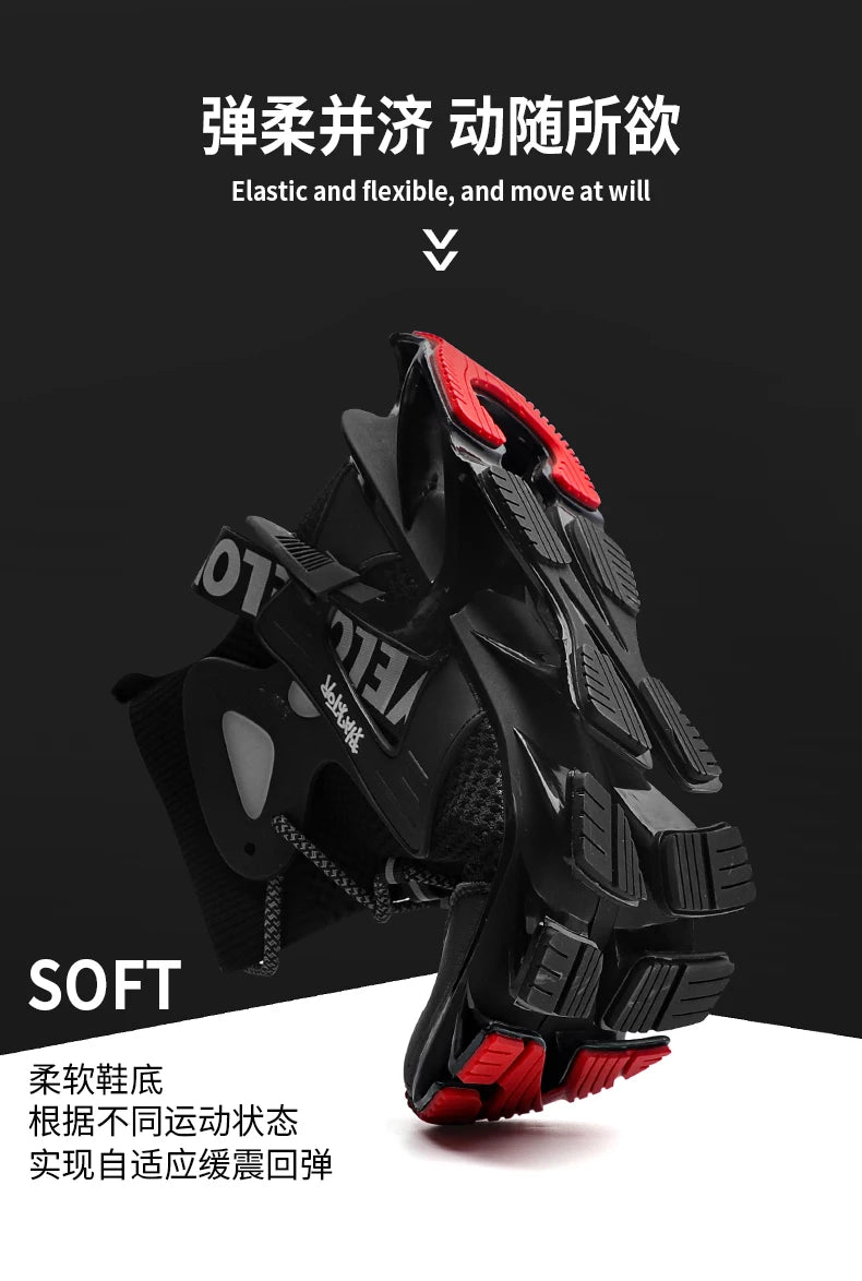 Men's Casual Sneakers Breathable Luxury Trainer Race Shoes Fashion Loafers Running Shoes for Male Comfortable Tenis