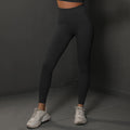 Women's Seamless Full Length High Waist Butt Lift Pants Elastic Closure Solid Four-Way Stretch Breathable Lightweight Quick Dry