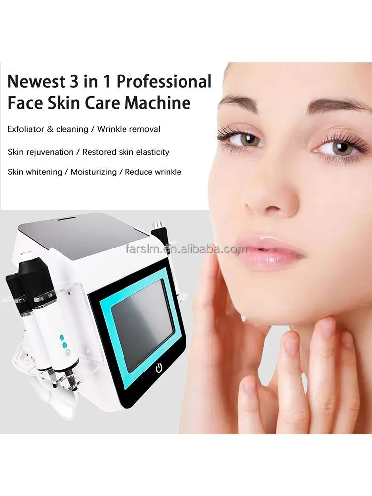 Portable 3 in 1 Co2 Bubble Facial Magic Oxygen Machine Spa Facial Oxygen Moisturizing Co2 Bubble Oxygen Bubble Machine
