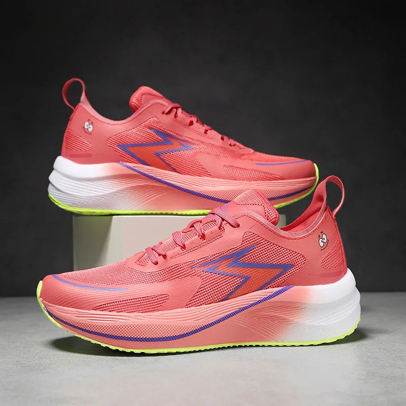 2025 NEW LEAO Wholesale Men's Casual Sport Shoes Breathable Sneakers with Carbon Plate Low Price Mesh Lining Running Shoes