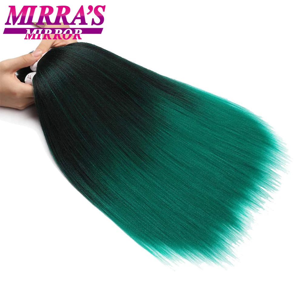 Synthetic Braiding Hair Brown Ombre Hair Extensions Professional Braid Hair for Crochet Twist Braids Soft Yaki Texture