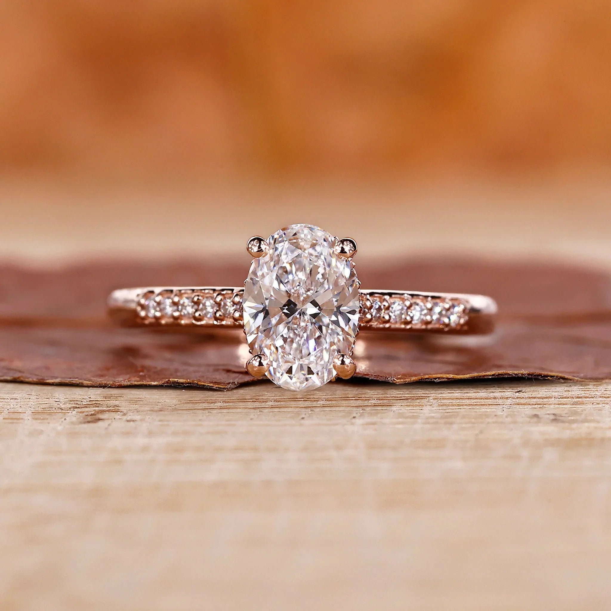 Wholesale Custom Solid Silver & 925 Sterling Women's Engagement Rings with Moissanite for Weddings