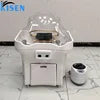 KISEN Portable Massage Shampoo Basin Pipeless Head Spa Equipment with Water Therapy Mobile Washing Bowl for Salon Use