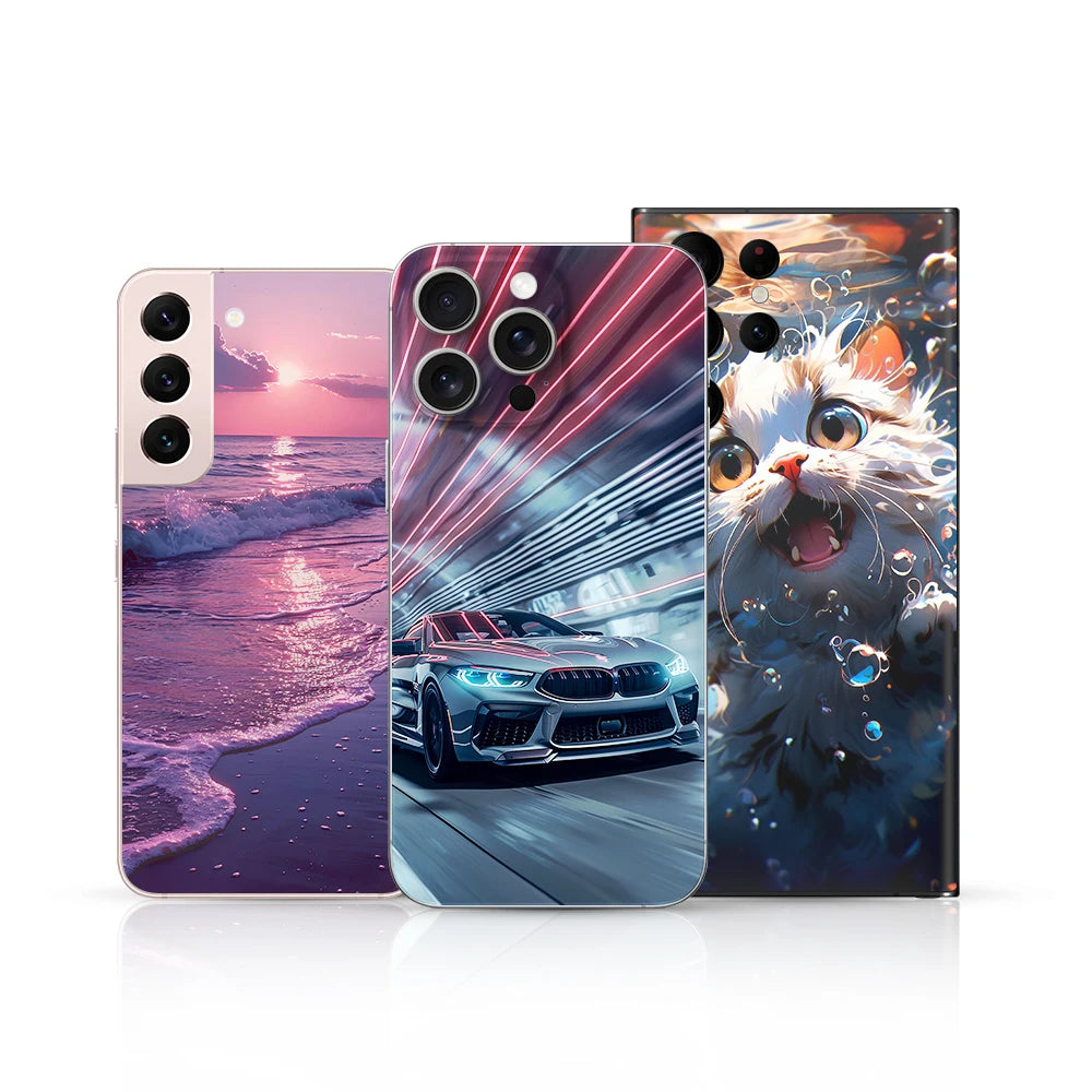 195*100 MM DIY Mobile Phone Skin Printing Paper for Smartphone Back Sticker Film Printer
