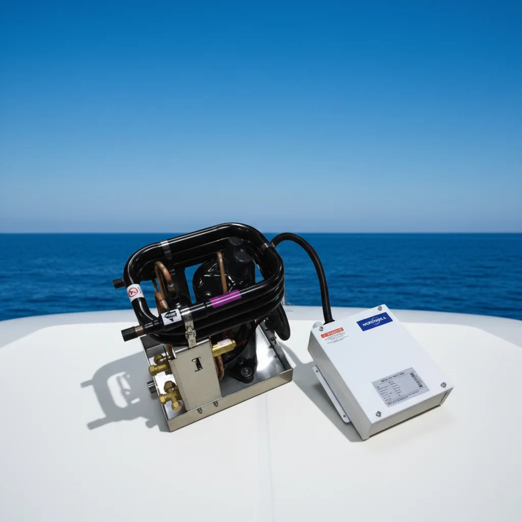 220V Yacht, Boat Compact Split-Gas air Conditioner 24000BTU Condensing Unit