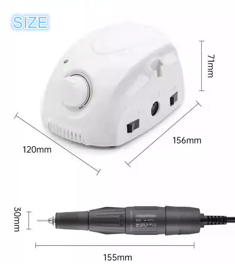 2028 Manicure Handpiece 35000RPM Jewelry Engraving Polishing Machine BTmarathon-3 Nail Drill Dental Laboratory Micromotor
