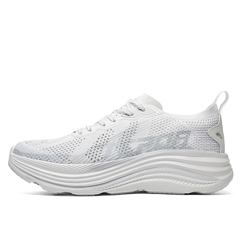 Unisex Summer Running Shoes 3D Upper  MD Supercritical Foam for Barefoot Feel Anti Slip Cushioned for Commute Travel
