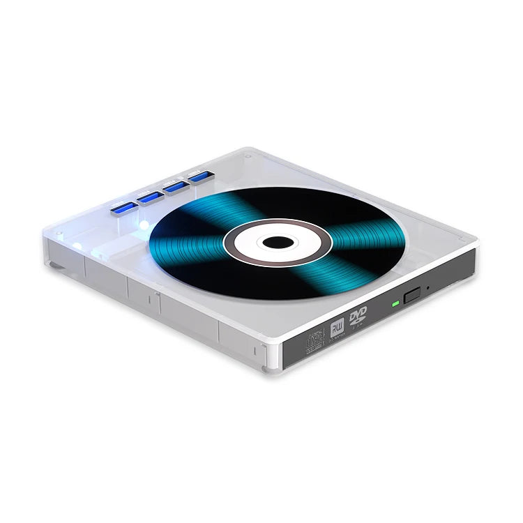 Multifunctional External Optical Drive USB Mobile Computer DVD Burner & CD Disc Player for Laptop Application
