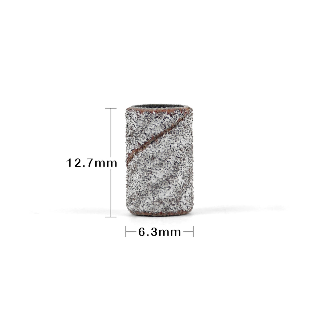 USA Free Shipping 5000Pcs/Carton 6.3mm Nail Drill Bits Sets Manicure Tools Zebra Sanding Bands Kits for Nail Beauty Salon
