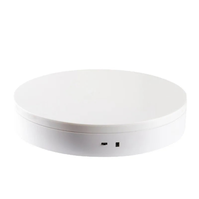 Rotate Display Turntable Display Electric RotatingDouble Cover in One Silent Durable Turntable for Product Photography Turntable