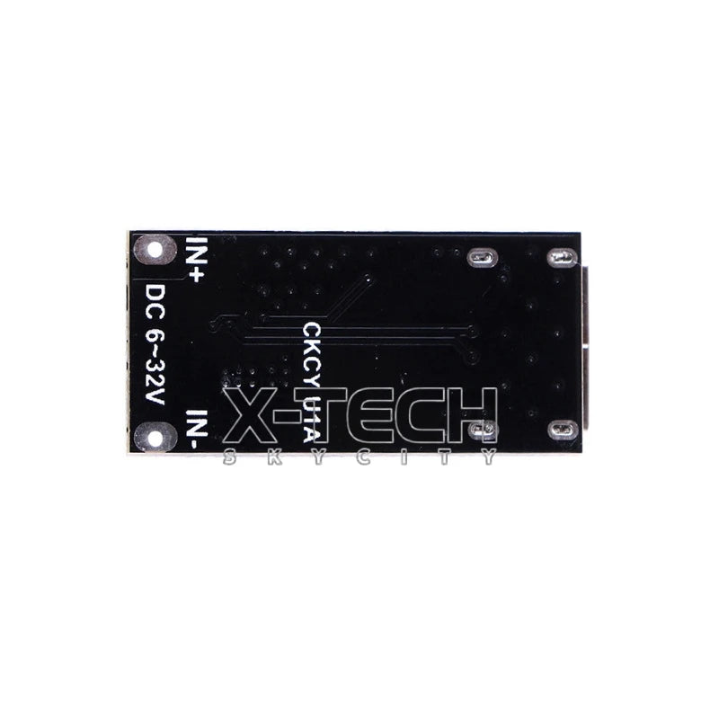DC-DC Buck Module: 12V/24V to QC3.0 Fast Charge, Single USB Phone Charging Board