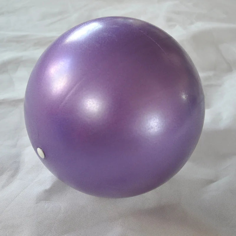 Eco-Friendly 25cm PVC Yoga Ball for Workout Exercise Pilates Balance Fitness Training