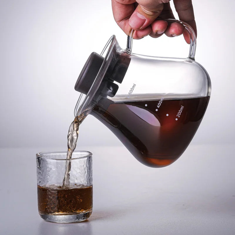 2022 New Arrival Coffee & Tea Sets Glass Pour Over Coffee Maker with Mesh Filter Coffee Tools Set