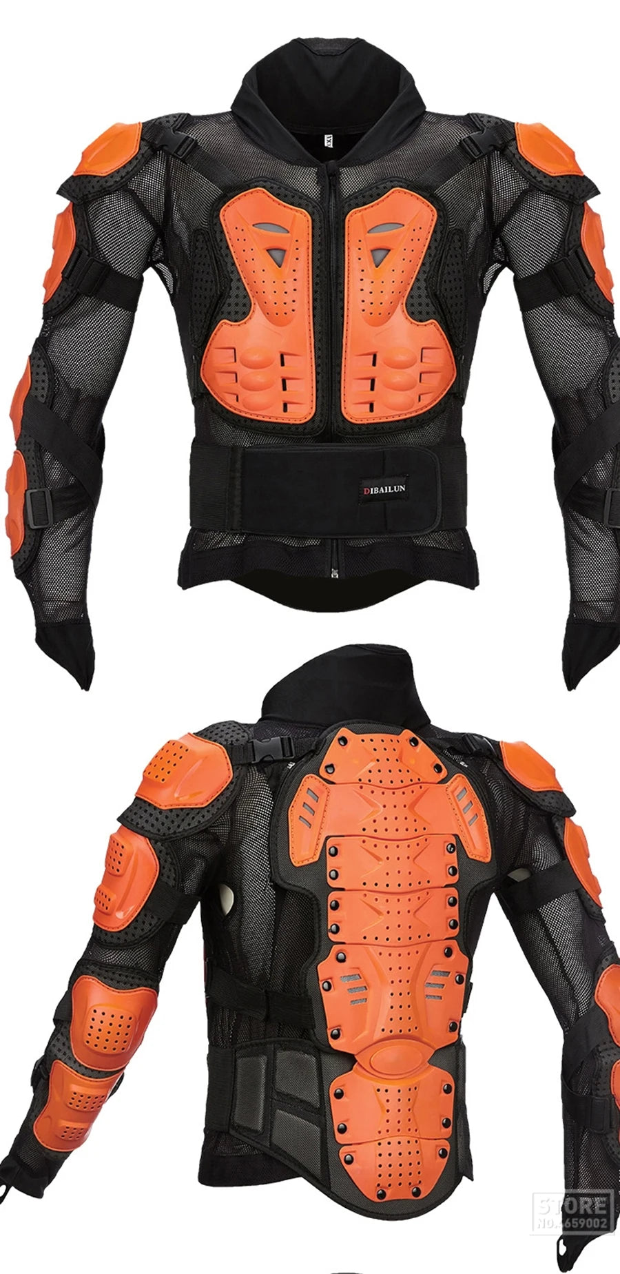 HEROBIKER Motorcycle Jacket Men Full Body Armor Motorcycle Motocross Racing Moto Armor Riding Motorbike Protection Size S-5XL