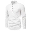 Liu Ming Custom Wholesale Spring Summer Men Clothes Polyester Cotton Long Sleeve Casual Slim Business Collar Shirt Blouse