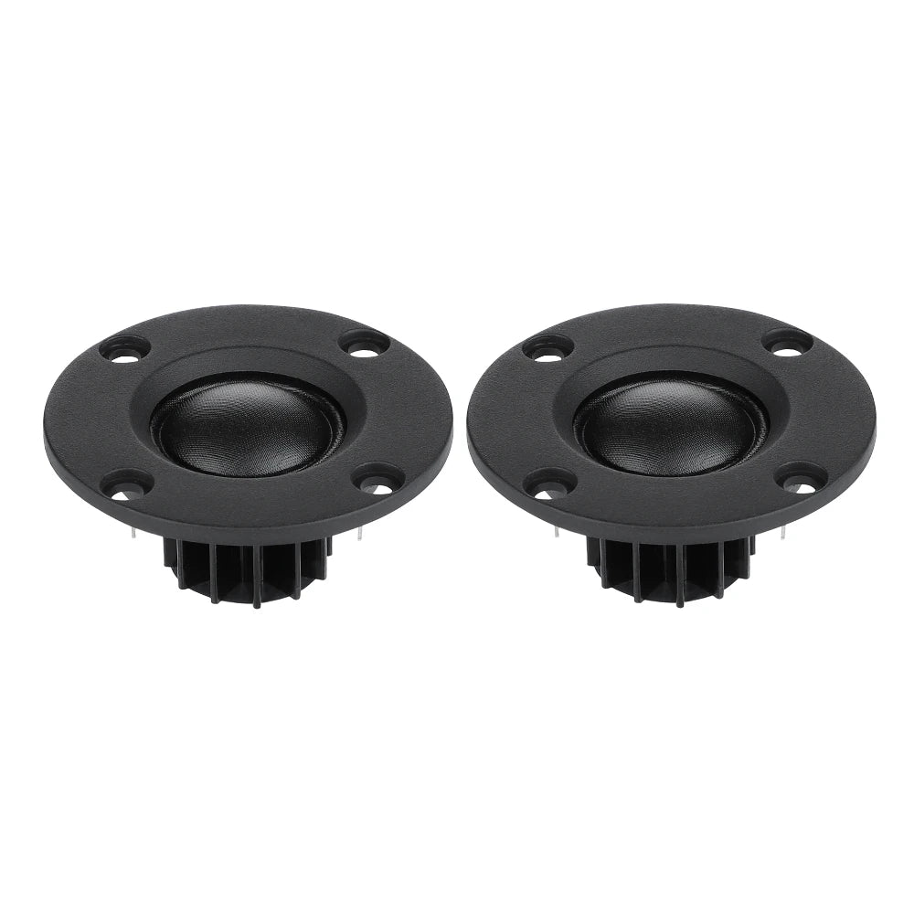 AIYIMA 2Pcs Tweeter 2 inch 6 Ohm 30W Dome Silk Film Tweeter Hifi Treble Speaker Audio Loudspeaker With Heatsink