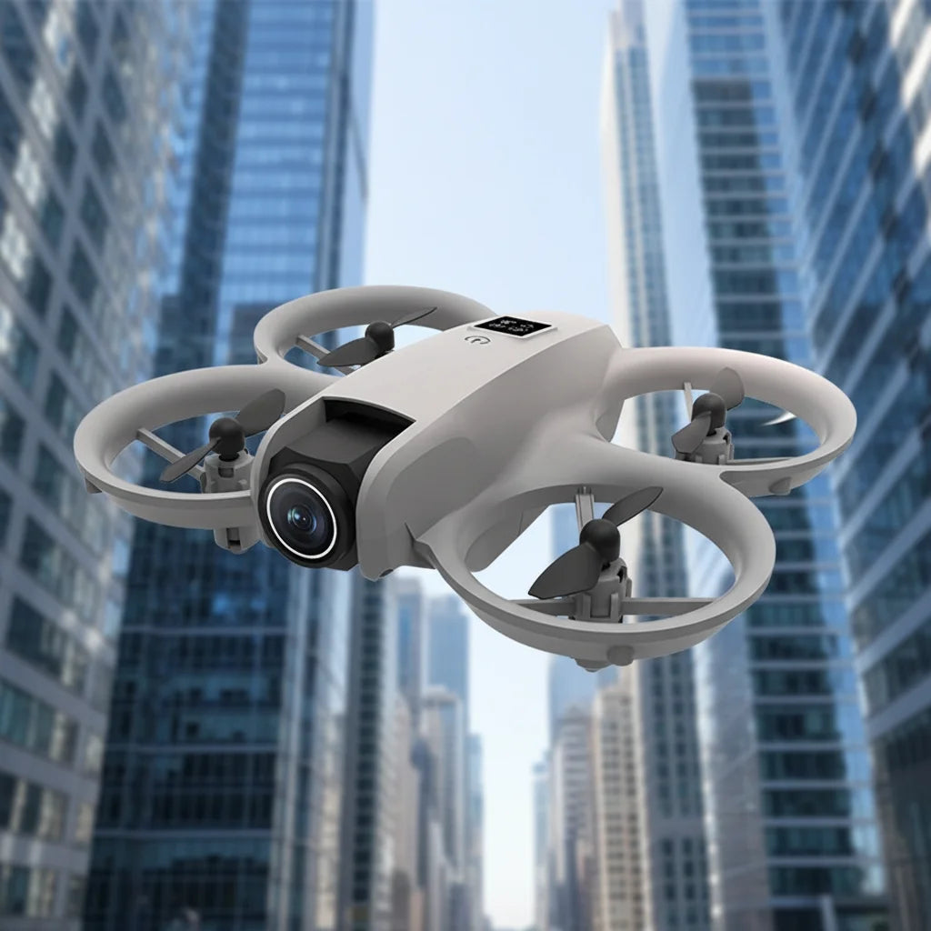 T3 4K Dual Camera Mini Drone RC Helicopter Foldable Quadcopter with WIFI FPV Optical Flow Positioning Smart Follow