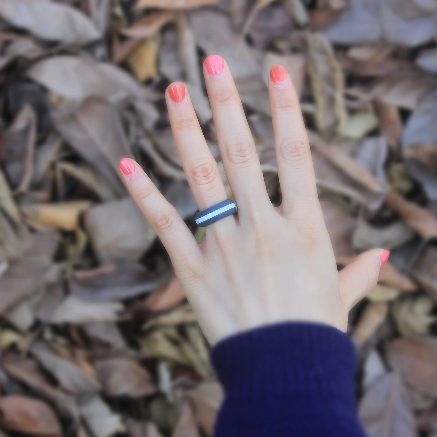 DIY Style Women Silicone Wedding Ring Thin Breathable Silicone Sports Rings for Men
