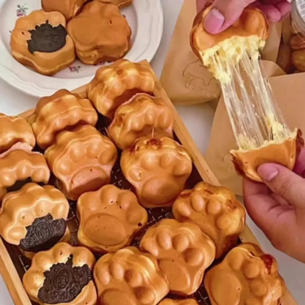 Commercial Ice Cream Cat PAWS Commercial Electric Cat PAWS Waffle Maker Open Cat PAWS Ice Cream Cone Baking