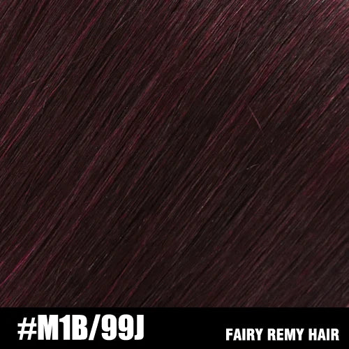 Fairy Remy Hair 20-22" Remy Keratin Flat Tip Human Hair Extensions Straight Capsules Natural Pre Bonded Hair 0.8g/Strand