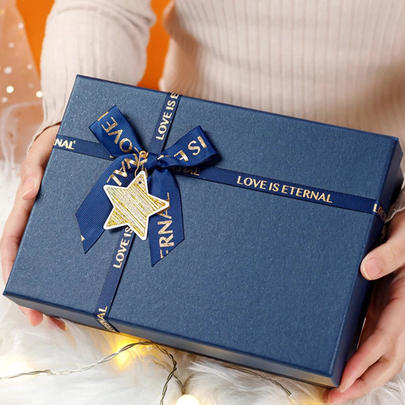 Wholesale Bow Pink Women Perfume Scarf Lipstick Packaging Cardboard Gift Box Custom Luxury Elegant Christmas Gift Box Packaging