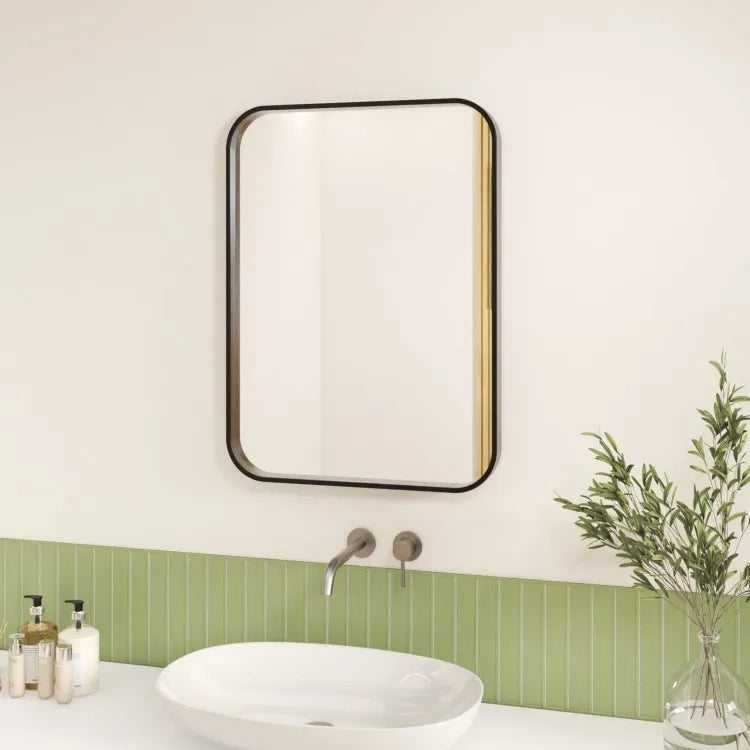 New Popular Fashion Style Modern Framed Mirror  Aluminium Wall Mirror for Living Room  & Bathroom