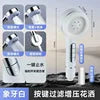 Love Spray Handheld Shower Head with Powerful Booster Cross-Border Brush Bathroom Bath Filter for Kitchen Toilet Gym Use