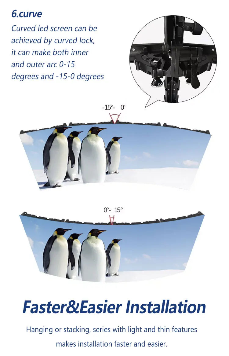 Rental Stage OLED Panel P3.91 4000cd/sqm 1920-3840Hz 65536 Dots/sqm Indoor Outdoor 1/16scan Display Screen