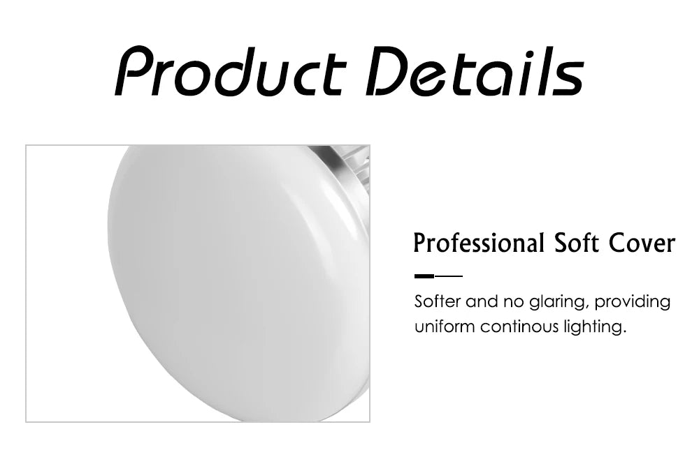 20-135W Softbox Lighting Kit 50x70CM Photography LED Lamp Professional Continuous Light System Equipment For Photo Studio
